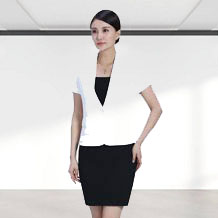 白色現代都市職業套裝FX27