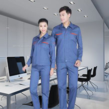 春秋滌棉紗卡長袖工作服FY801