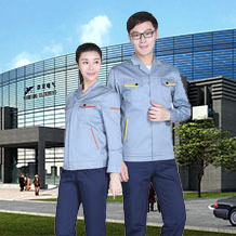 經典春秋滌棉紗卡長袖工作服FY802